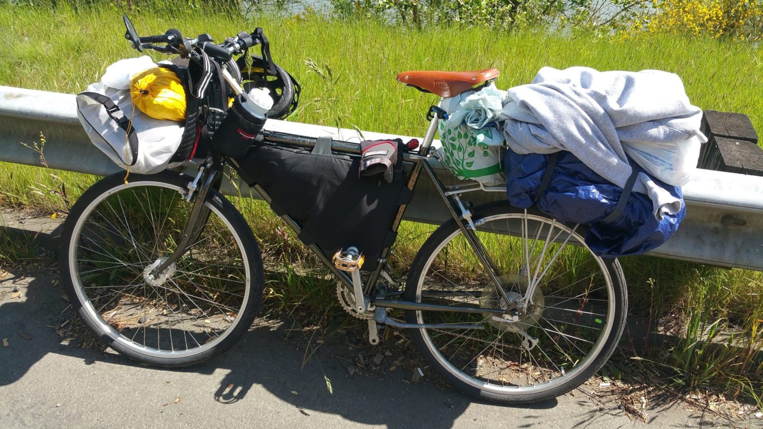 How to Convert an Old Mountain Bike Into a Touring Bike Where The