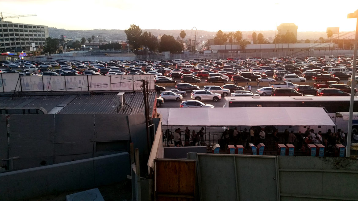 Walking Across the Border to Tijuana from San Diego Where The Road Forks