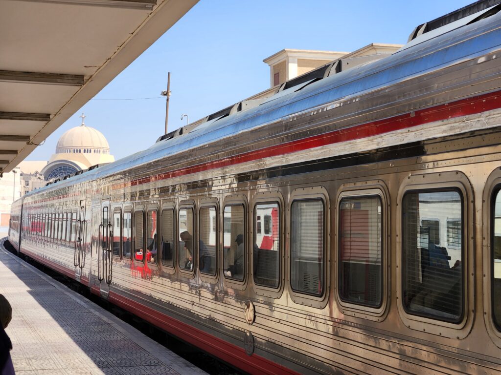 A train in Egypt